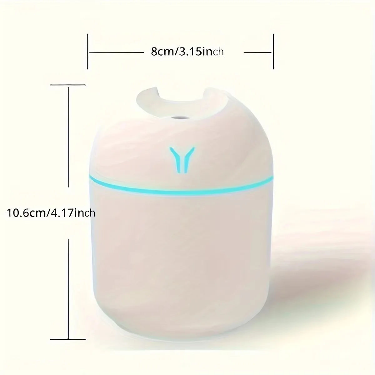 AeroMist™ Compact Portable Humidifier & Essential Oil Diffuser – Professional-Quality Moisture for Home & Travel