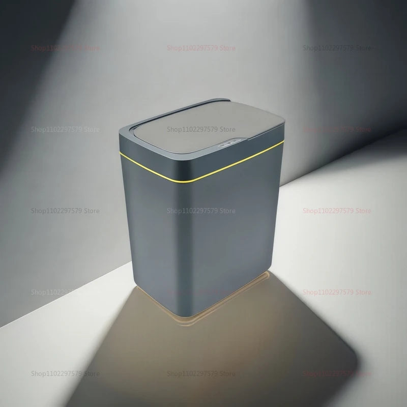 New 15L Smart Trash Can – Automatic Touchless Sensor Trash Bin for Bathroom, Kitchen, and Bedroom (Waterproof Design)