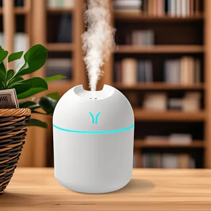 AeroMist™ Compact Portable Humidifier & Essential Oil Diffuser – Professional-Quality Moisture for Home & Travel