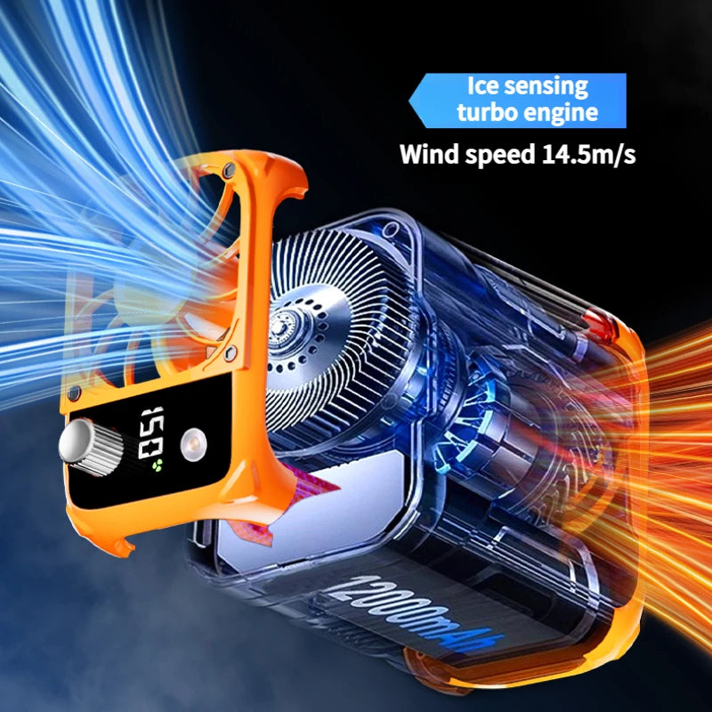 CoolGo Neck Fan – Portable 4-in-1 Bladeless Breeze & Power Bank