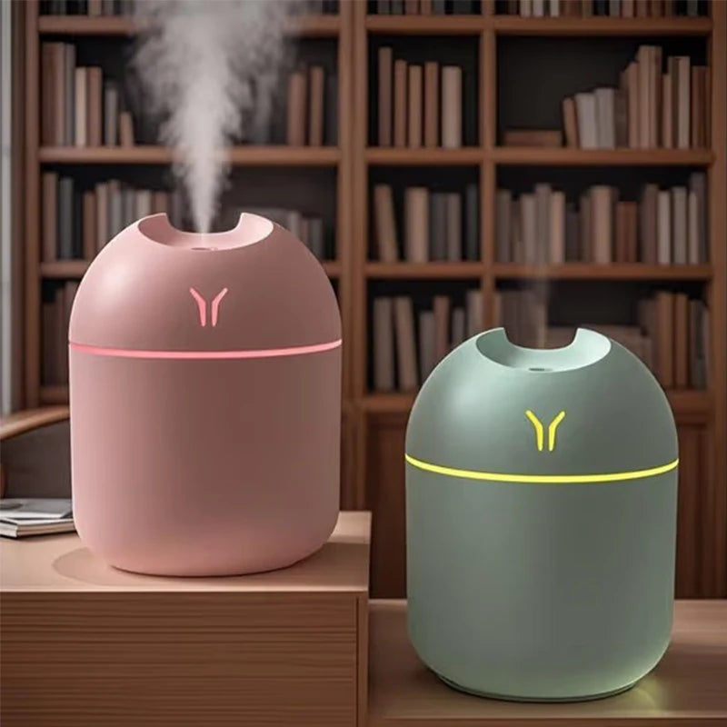 AeroMist™ Compact Portable Humidifier & Essential Oil Diffuser – Professional-Quality Moisture for Home & Travel