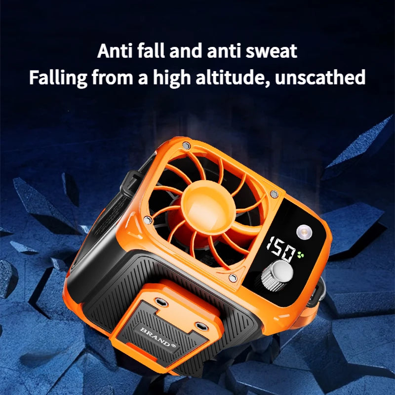 CoolGo Neck Fan – Portable 4-in-1 Bladeless Breeze & Power Bank