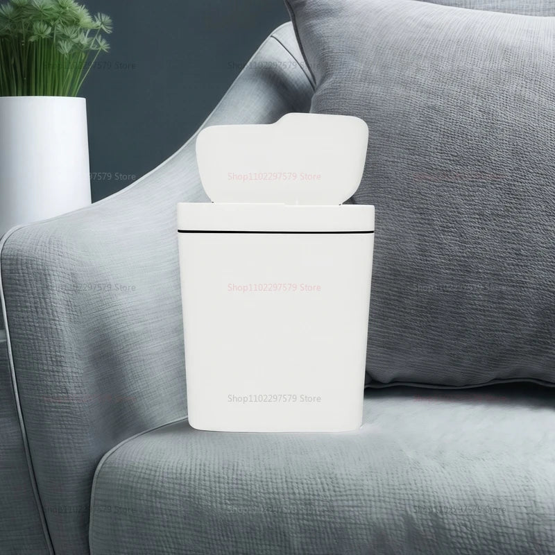 New 15L Smart Trash Can – Automatic Touchless Sensor Trash Bin for Bathroom, Kitchen, and Bedroom (Waterproof Design)